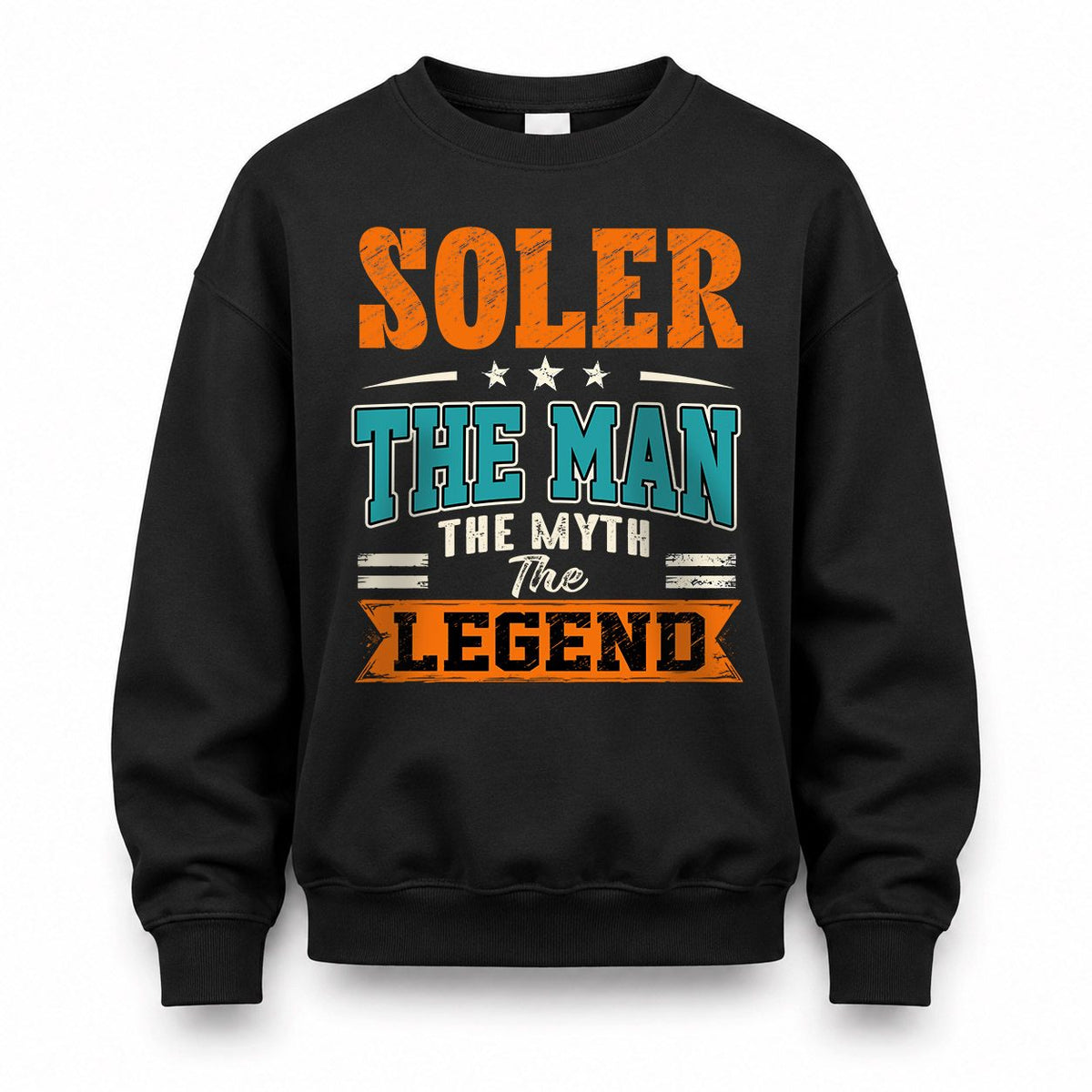 SOLER HH F007 The Man The Myth The Legend Personalized Shirt – Gift for Men