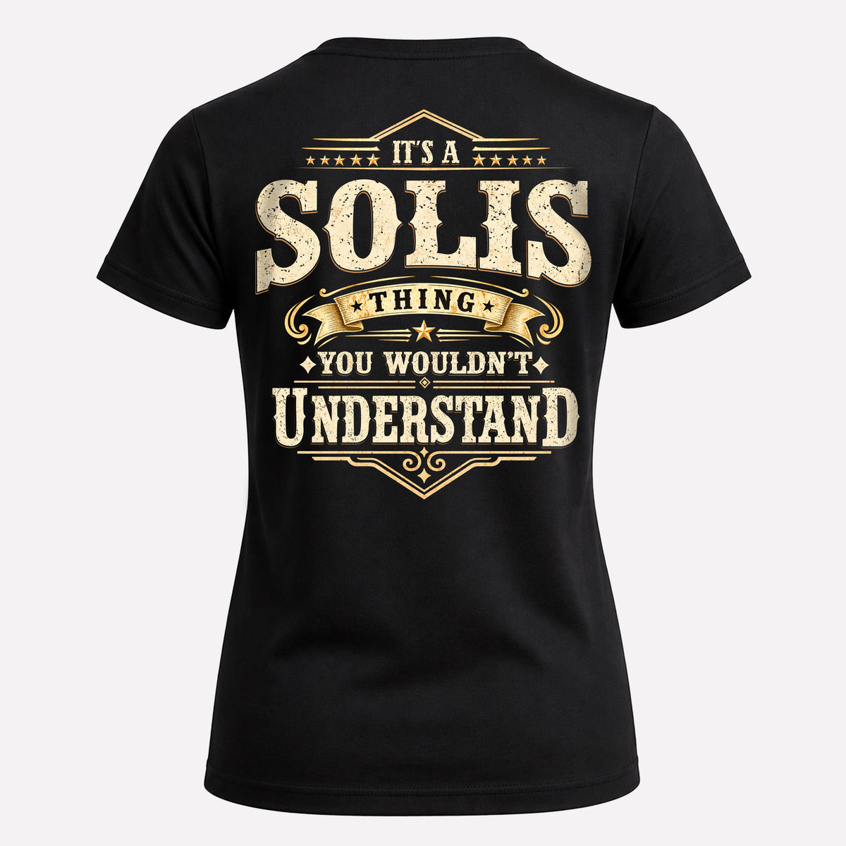 SOLIS HH-F003–Personalized Name Quote Apparel “It’s an NAME Thing You Wouldn’t Understand”