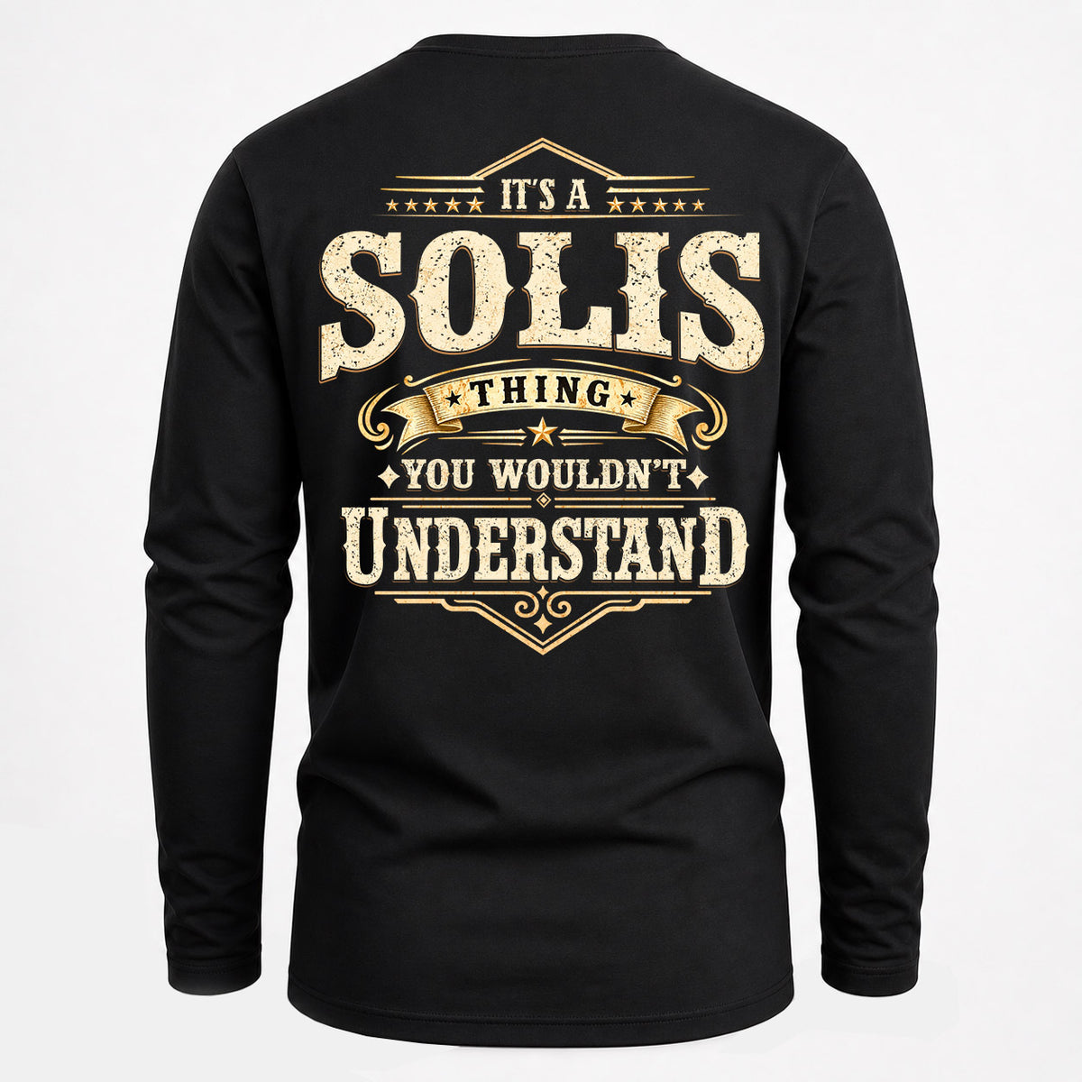 SOLIS HH-F003–Personalized Name Quote Apparel “It’s an NAME Thing You Wouldn’t Understand”