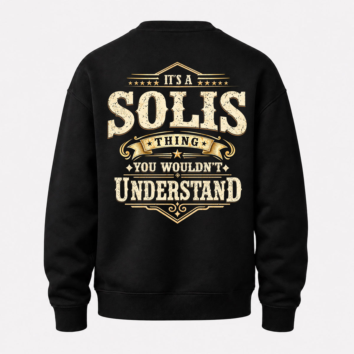 SOLIS HH-F003–Personalized Name Quote Apparel “It’s an NAME Thing You Wouldn’t Understand”