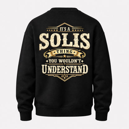 SOLIS HH-F003–Personalized Name Quote Apparel “It’s an NAME Thing You Wouldn’t Understand”