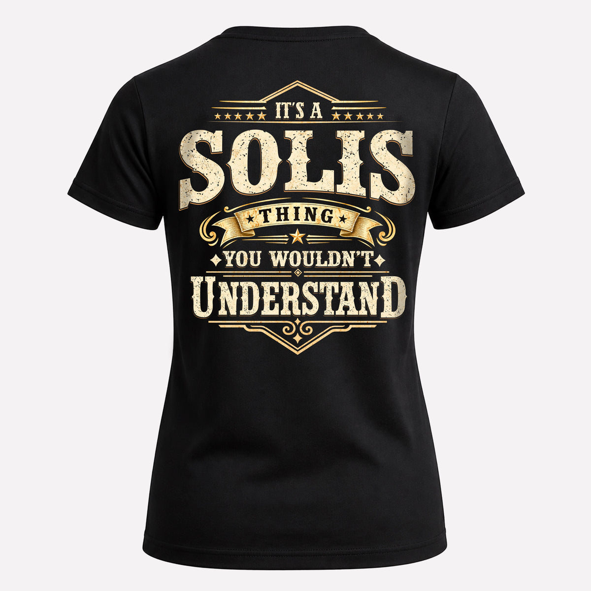 SOLIS HH-F003–Personalized Name Quote Apparel “It’s an NAME Thing You Wouldn’t Understand”
