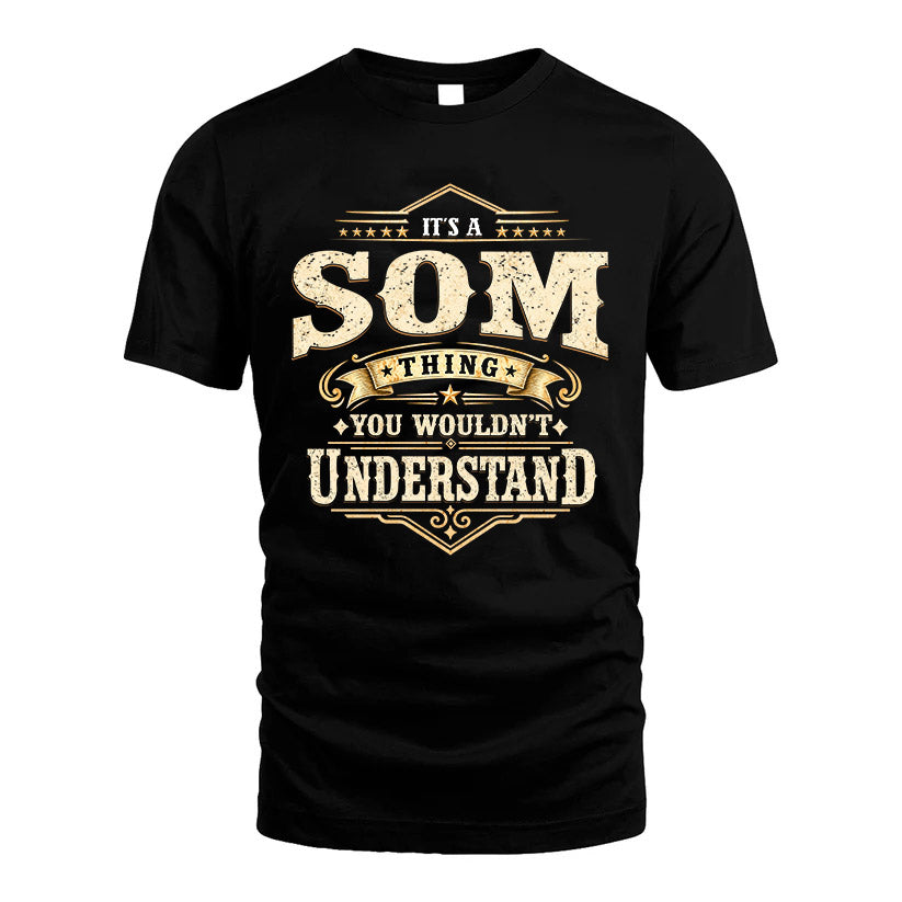 SOM HH-F009–Personalized Name Quote Apparel “It’s an NAME Thing You Wouldn’t Understand”