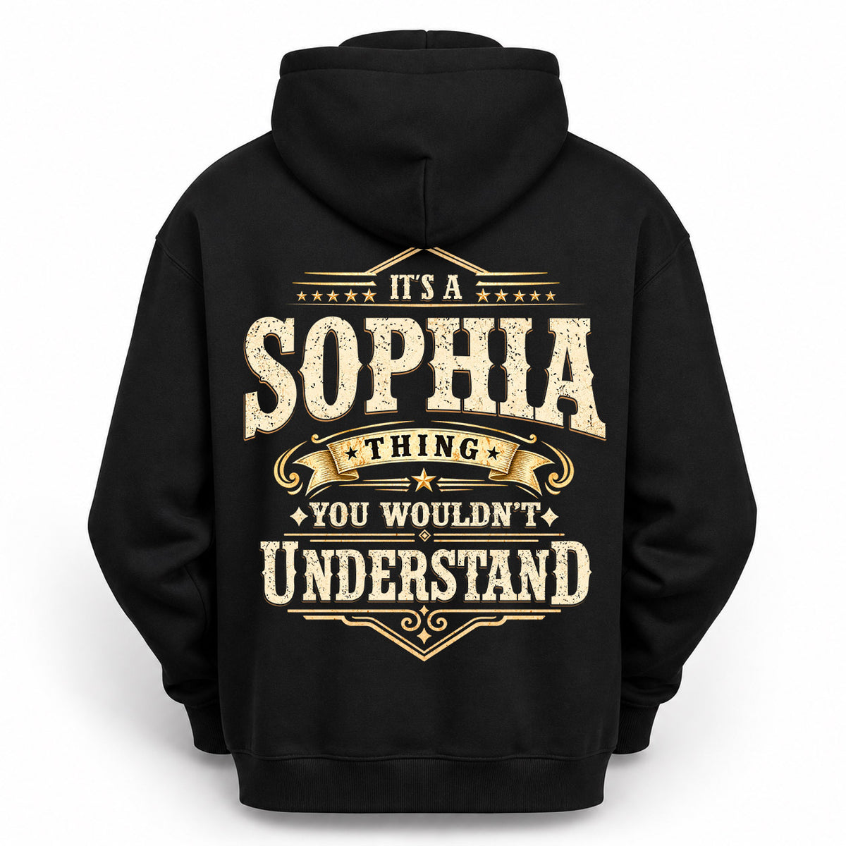 SOPHIA HH-F003–Personalized Name Quote Apparel “It’s an NAME Thing You Wouldn’t Understand”