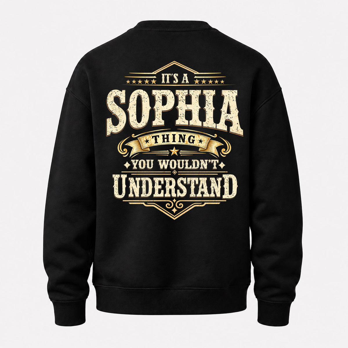 SOPHIA HH-F003–Personalized Name Quote Apparel “It’s an NAME Thing You Wouldn’t Understand”