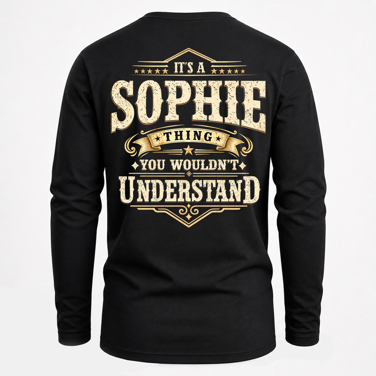 SOPHIE HH-F003–Personalized Name Quote Apparel “It’s an NAME Thing You Wouldn’t Understand”