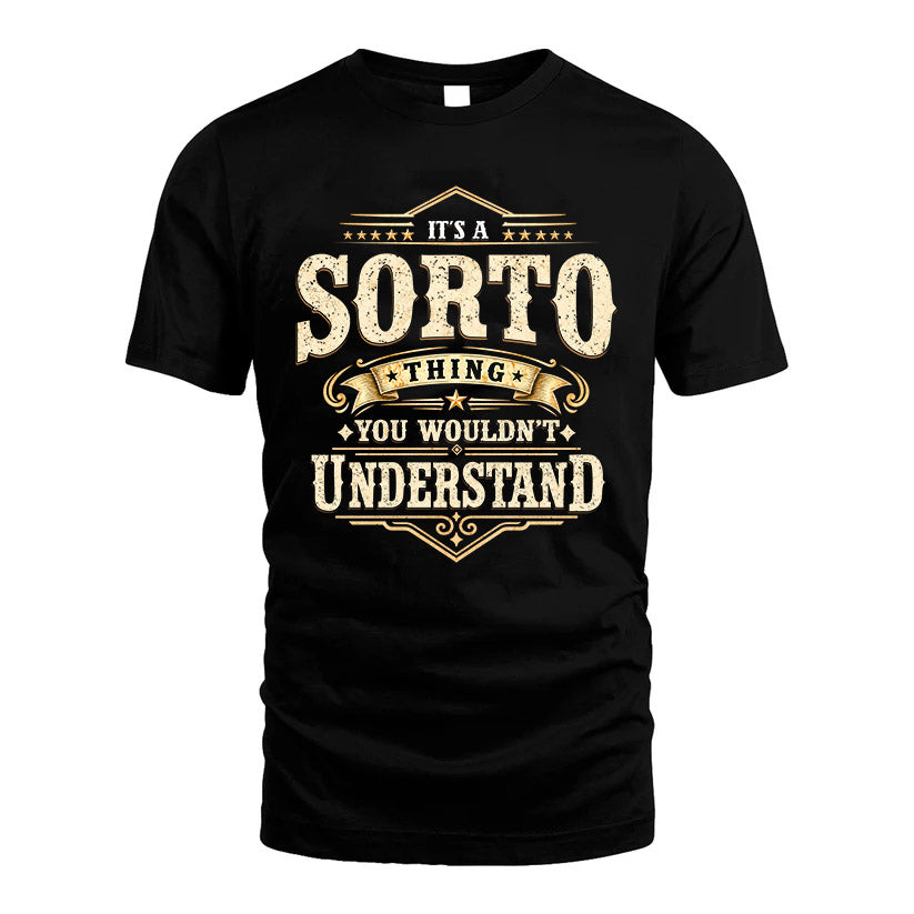 SORTO HH-F009–Personalized Name Quote Apparel “It’s an NAME Thing You Wouldn’t Understand”