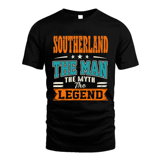 SOUTHERLAND HH F007 The Man The Myth The Legend Personalized Shirt – Gift for Men