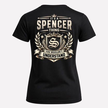 SPENCER HH-F006 Thing Personalized Name T Shirt – You Wouldn’t Understand
