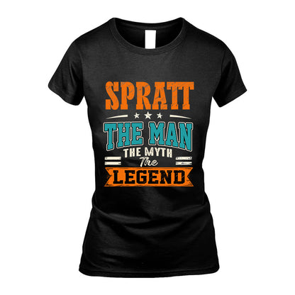 SPRATT HH F007 The Man The Myth The Legend Personalized Shirt – Gift for Men