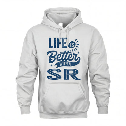 SR HH88-K2–Personalized Name Quote T-Shirt Life Is Better With Unisex Gift