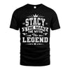 STACY HH F004 The Man The Myth The Legend Personalized Shirt – Gift for Men