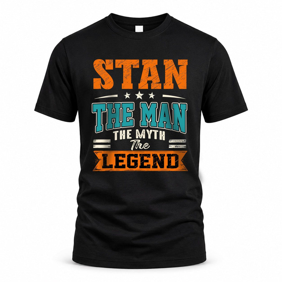 STAN HH F007 The Man The Myth The Legend Personalized Shirt – Gift for Men