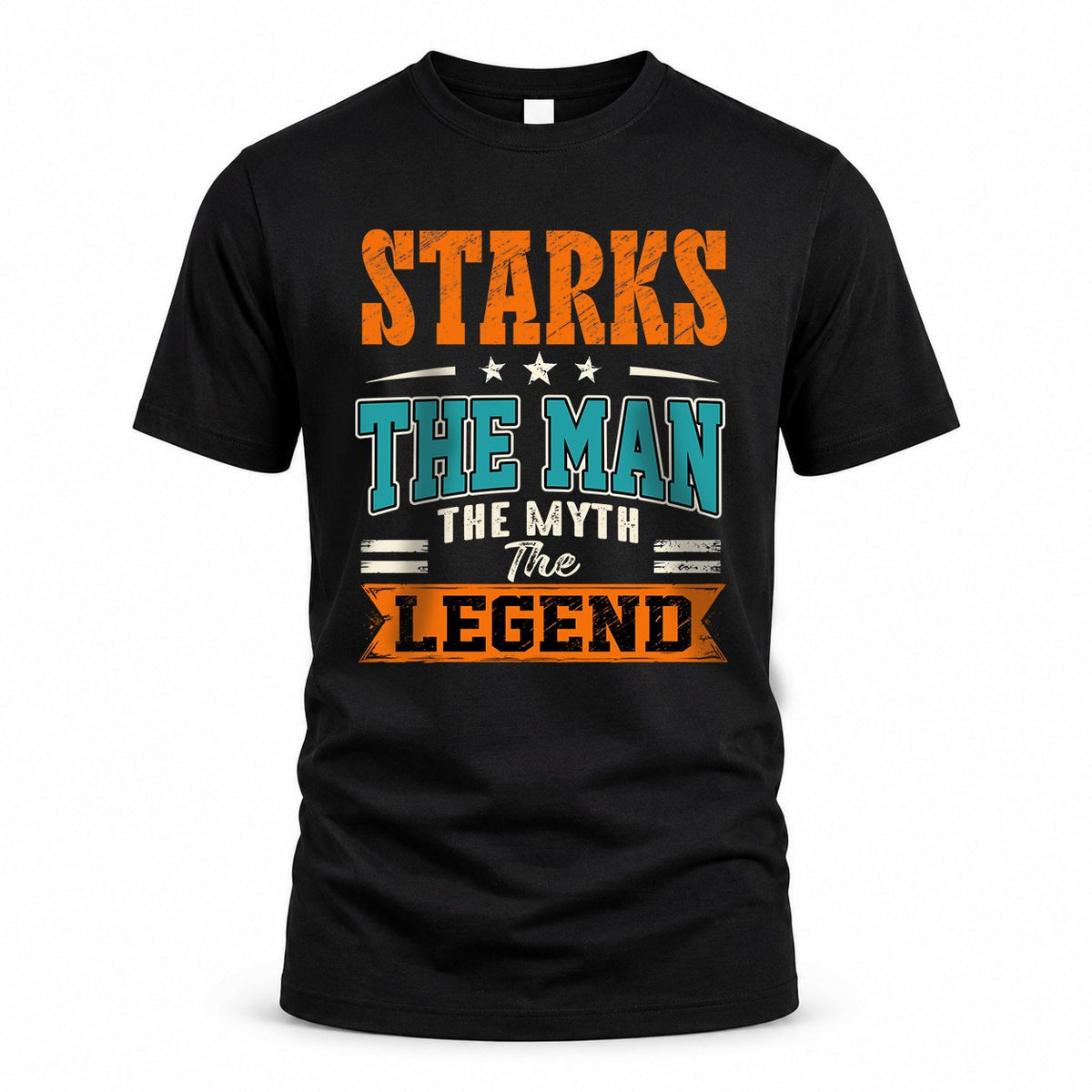 STARKS HH F007 The Man The Myth The Legend Personalized Shirt – Gift for Men