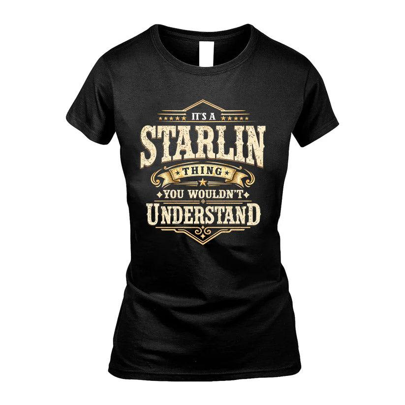 STARLIN HH-F009–Personalized Name Quote Apparel “It’s an NAME Thing You Wouldn’t Understand”