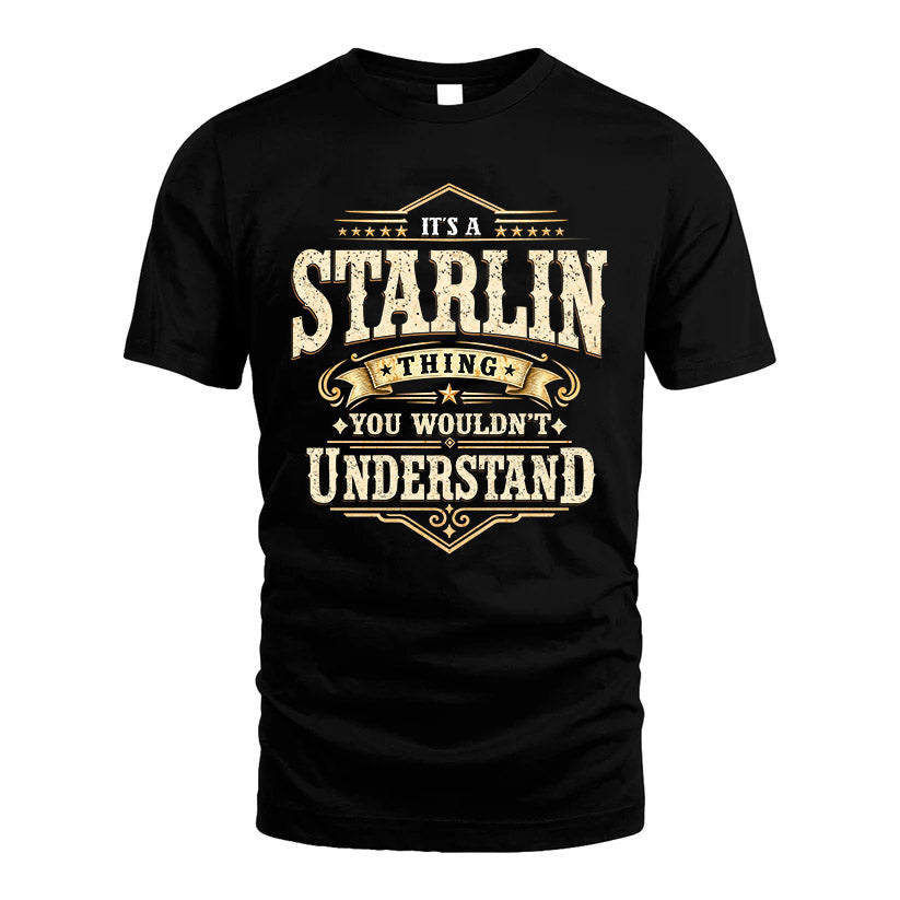 STARLIN HH-F009–Personalized Name Quote Apparel “It’s an NAME Thing You Wouldn’t Understand”