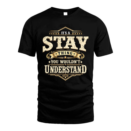 STAY HH-F009–Personalized Name Quote Apparel “It’s an NAME Thing You Wouldn’t Understand”