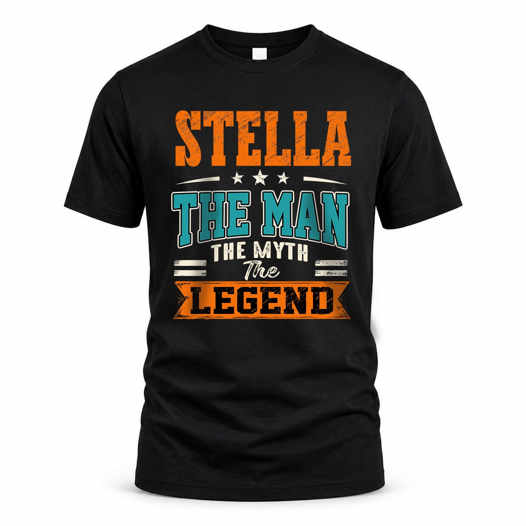 STELLA HH F007 The Man The Myth The Legend Personalized Shirt – Gift for Men