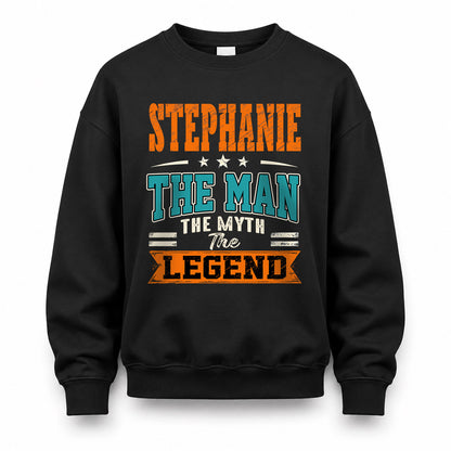 STEPHANIE HH F007 The Man The Myth The Legend Personalized Shirt – Gift for Men