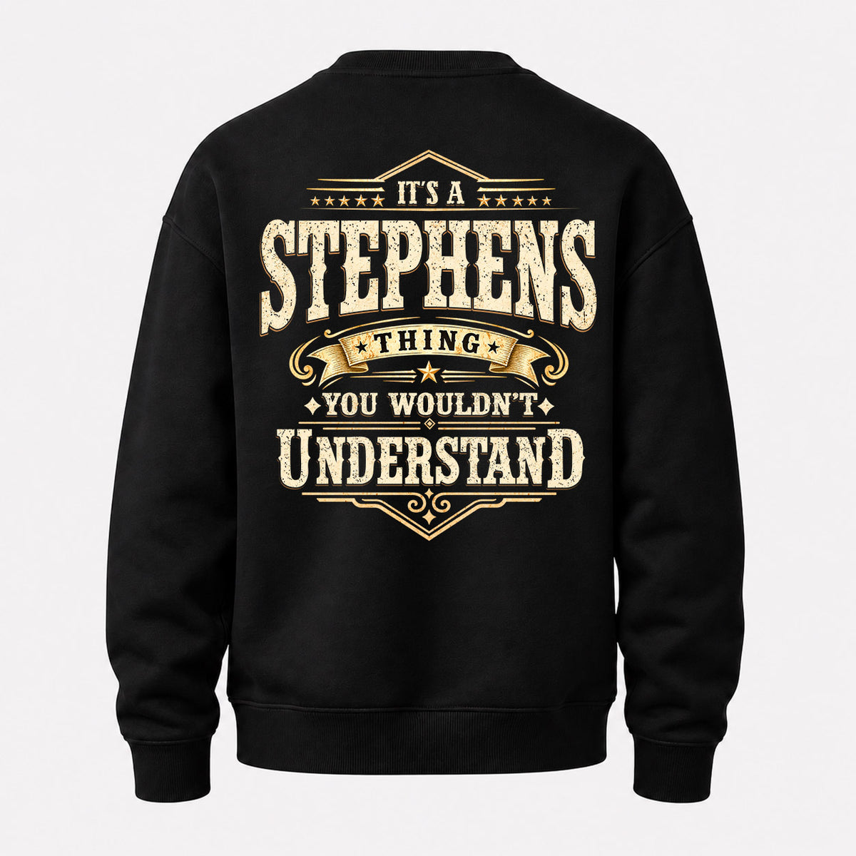 STEPHENS HH-F003–Personalized Name Quote Apparel “It’s an NAME Thing You Wouldn’t Understand”