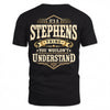 STEPHENS HH-F003–Personalized Name Quote Apparel “It’s an NAME Thing You Wouldn’t Understand”