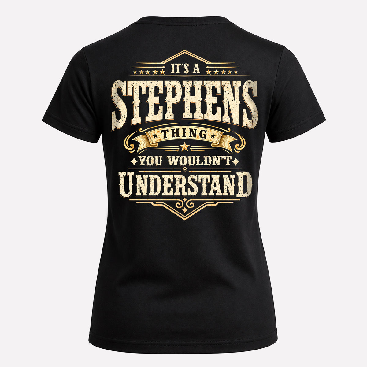 STEPHENS HH-F003–Personalized Name Quote Apparel “It’s an NAME Thing You Wouldn’t Understand”