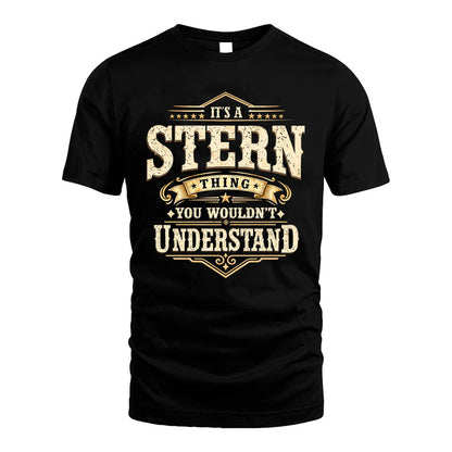 STERN HH-F009–Personalized Name Quote Apparel “It’s an NAME Thing You Wouldn’t Understand”