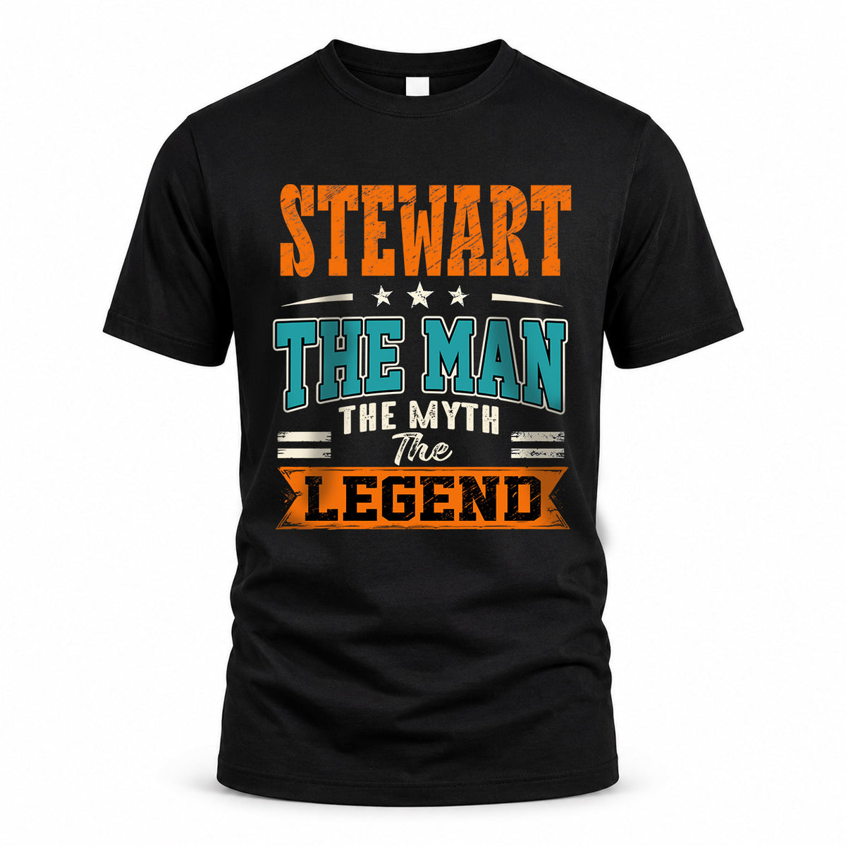 STEWART HH F007 The Man The Myth The Legend Personalized Shirt – Gift for Men