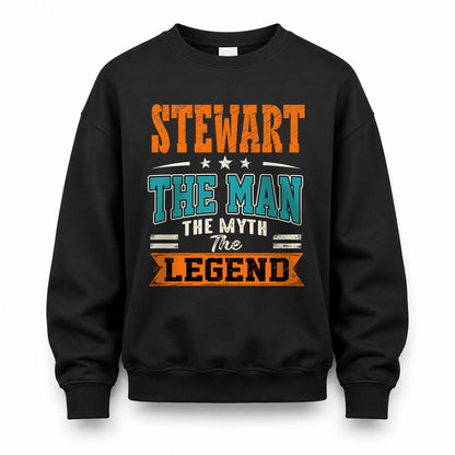 STEWART HH F007 The Man The Myth The Legend Personalized Shirt – Gift for Men
