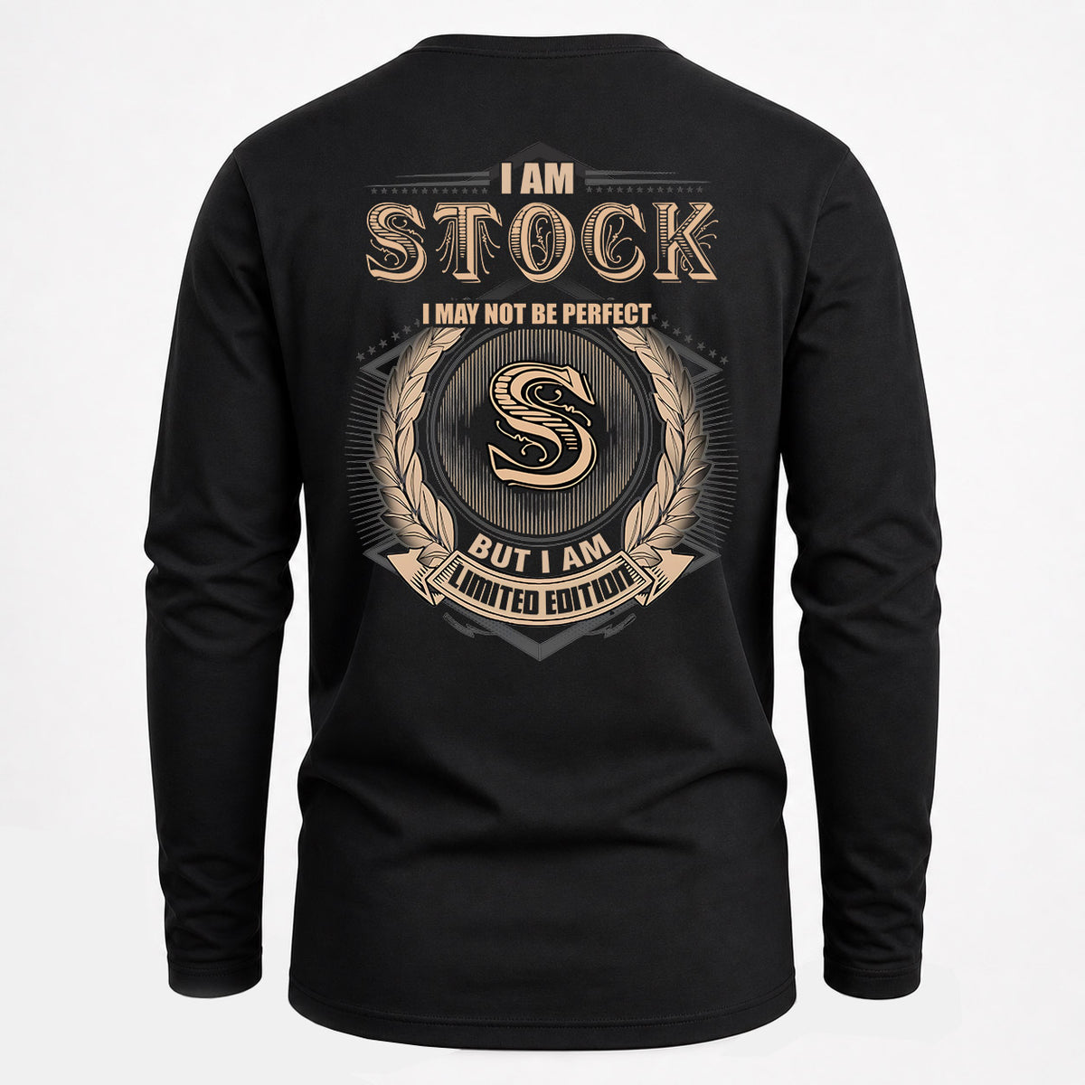 STOCK 2K-101–Personalized Name Quote Apparel “I Am NAME May Not Be Perfect But I Am Limited Edition”