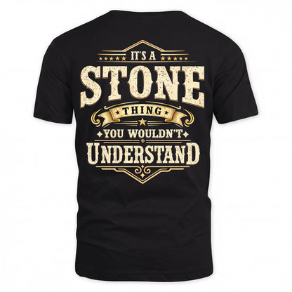 STONE HH-F003–Personalized Name Quote Apparel “It’s an NAME Thing You Wouldn’t Understand”