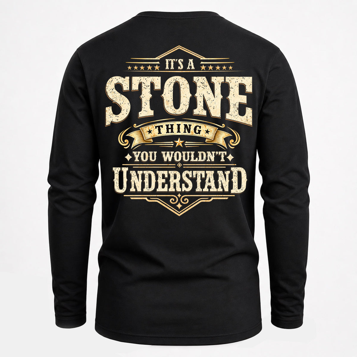 STONE HH-F003–Personalized Name Quote Apparel “It’s an NAME Thing You Wouldn’t Understand”