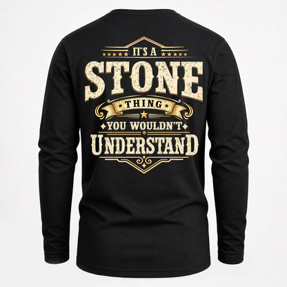 STONE HH-F003–Personalized Name Quote Apparel “It’s an NAME Thing You Wouldn’t Understand”