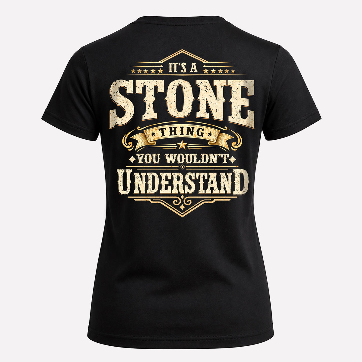 STONE HH-F003–Personalized Name Quote Apparel “It’s an NAME Thing You Wouldn’t Understand”