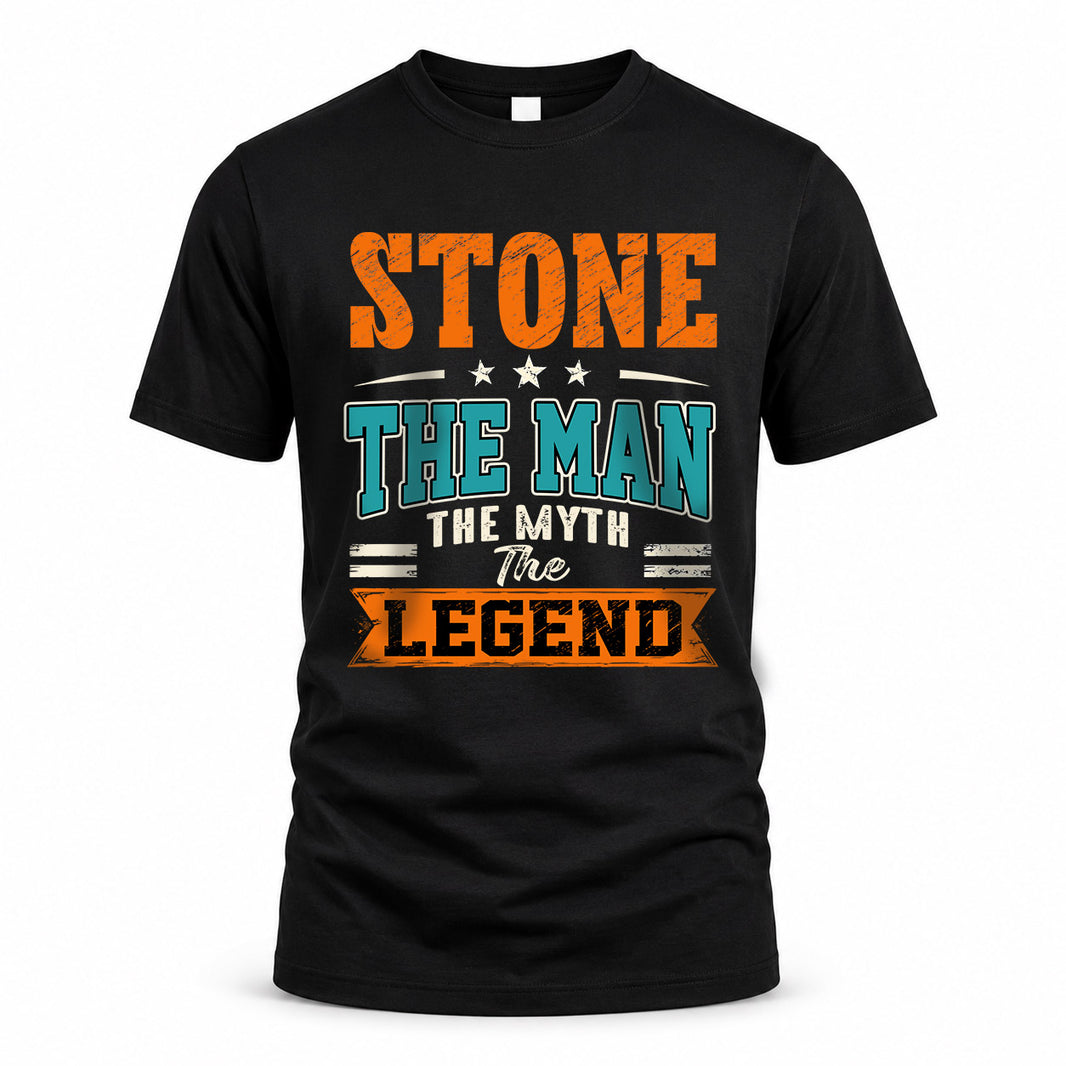 STONE HH F007 The Man The Myth The Legend Personalized Shirt – Gift for Men