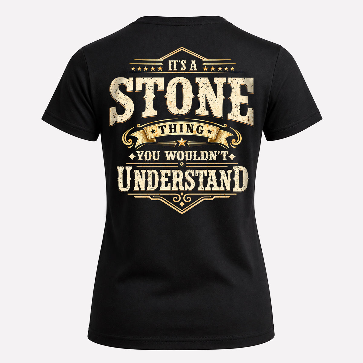 STONE HH-F003–Personalized Name Quote Apparel “It’s an NAME Thing You Wouldn’t Understand”