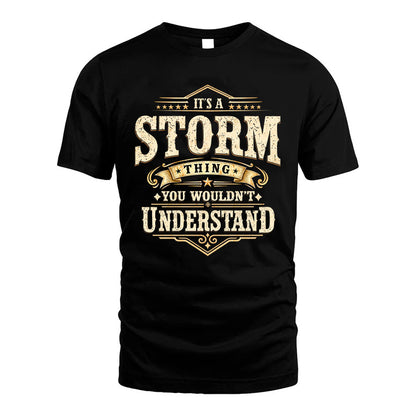 STORM HH-F009–Personalized Name Quote Apparel “It’s an NAME Thing You Wouldn’t Understand”