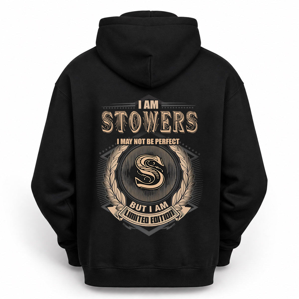 STOWERS 2K-101–Personalized Name Quote Apparel “I Am NAME May Not Be Perfect But I Am Limited Edition”