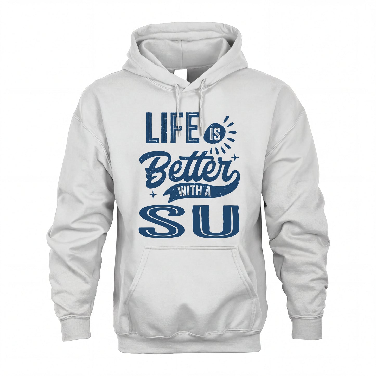 SU HH88-K2–Personalized Name Quote T-Shirt Life Is Better With Unisex Gift