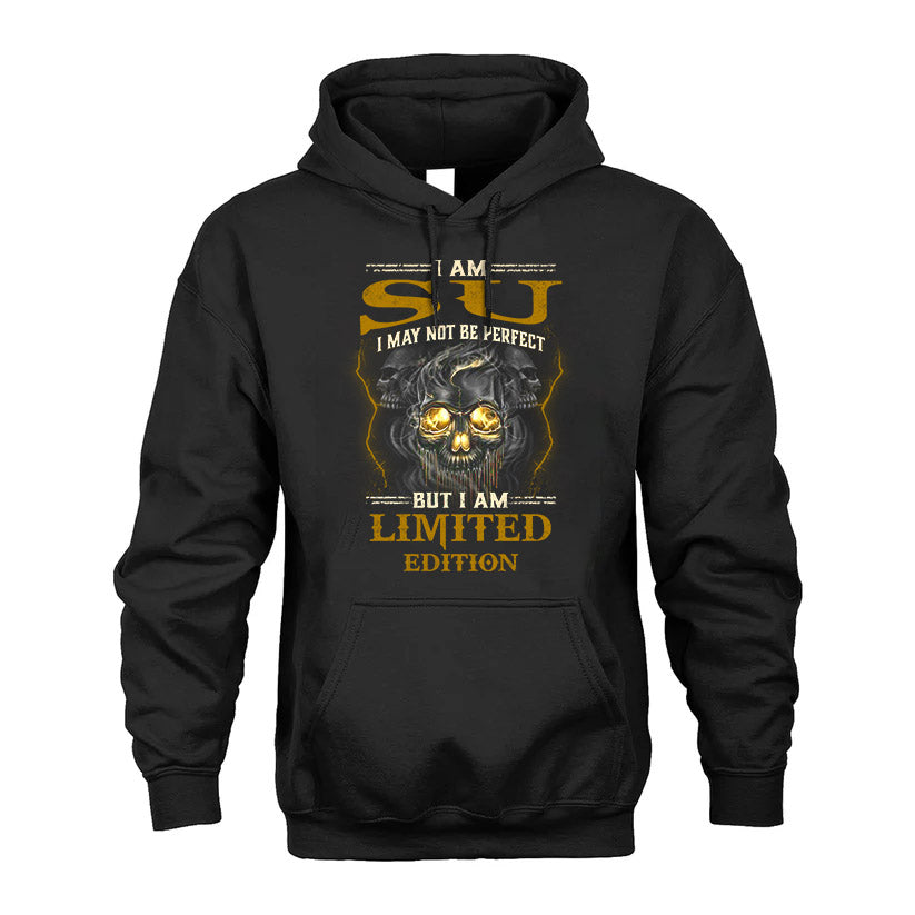 I Am Su, I May Not Be Perfect, But I Am Limited Edition – Personalized Skull T-Shirt