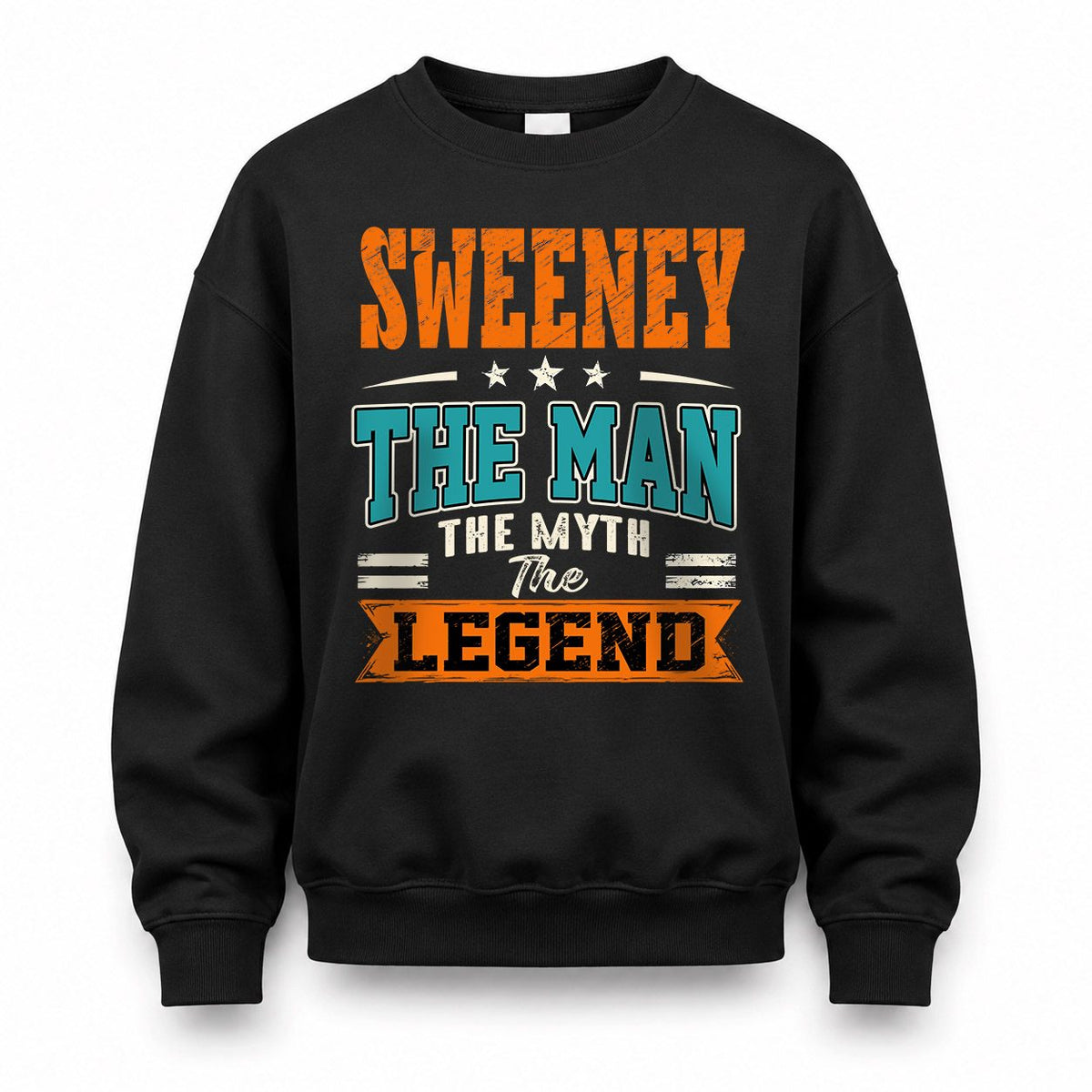 SWEENEY HH F007 The Man The Myth The Legend Personalized Shirt – Gift for Men