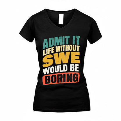 SUZUKI TP88-K4-229–Personalized Funny Quote Apparel “Life Without NAME Would Be Boring”