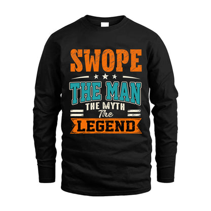 SWOPE HH F007 The Man The Myth The Legend Personalized Shirt – Gift for Men