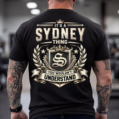SYDNEY HH-F006 Thing Personalized Name T Shirt – You Wouldn’t Understand
