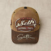 SETH TC02 HH79  Personalized Name Baseball Cap, Vintage Retro Hat, Custom Gift for Him & Her