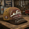 SU TC02 HH79  Personalized Name Baseball Cap, Vintage Retro Hat, Custom Gift for Him & Her