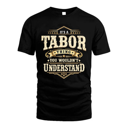 TABOR HH-F009–Personalized Name Quote Apparel “It’s an NAME Thing You Wouldn’t Understand”