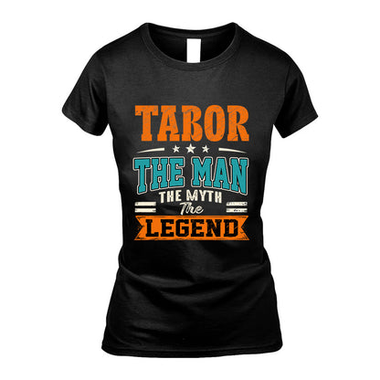 TABOR HH F007 The Man The Myth The Legend Personalized Shirt – Gift for Men