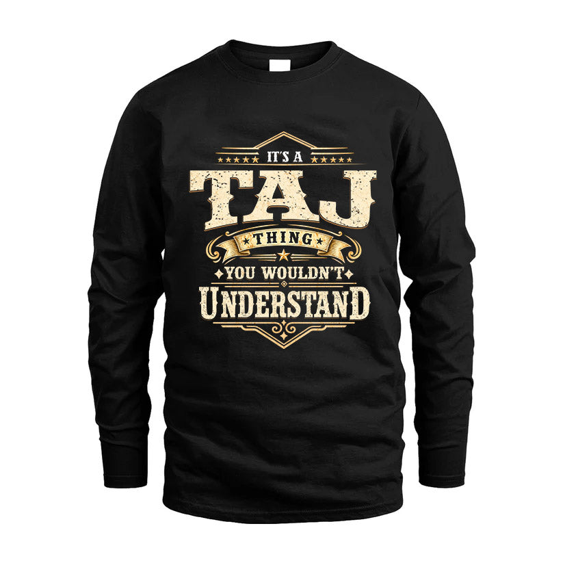 TAJ HH-F009–Personalized Name Quote Apparel “It’s an NAME Thing You Wouldn’t Understand”