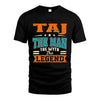 TAJ HH F007 The Man The Myth The Legend Personalized Shirt – Gift for Men
